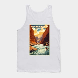 Grand Canyon National Park Travel Poster Tank Top